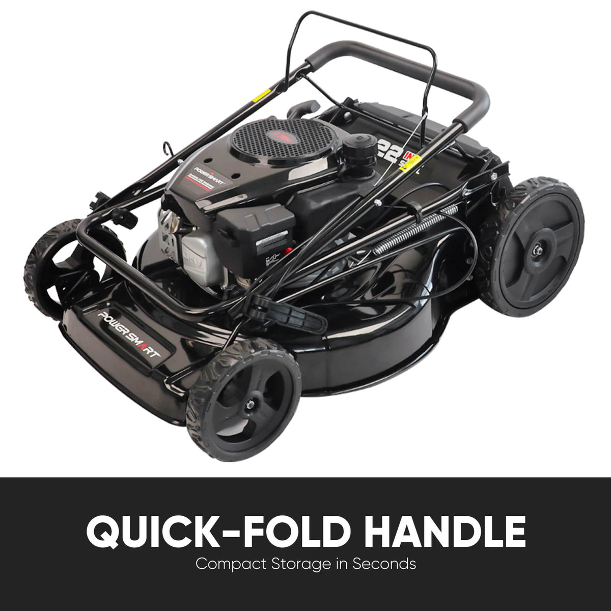 22" 170cc Gas Self-Propelled 3-in-1 Lawn Mower V8622S